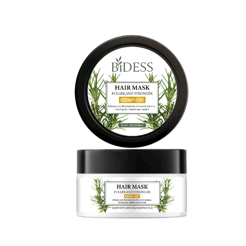 Bidess Hair Care Trio – Rosemary & Mint Shampoo, Conditioner & Mask |